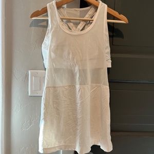 White Lululemon Tank Top